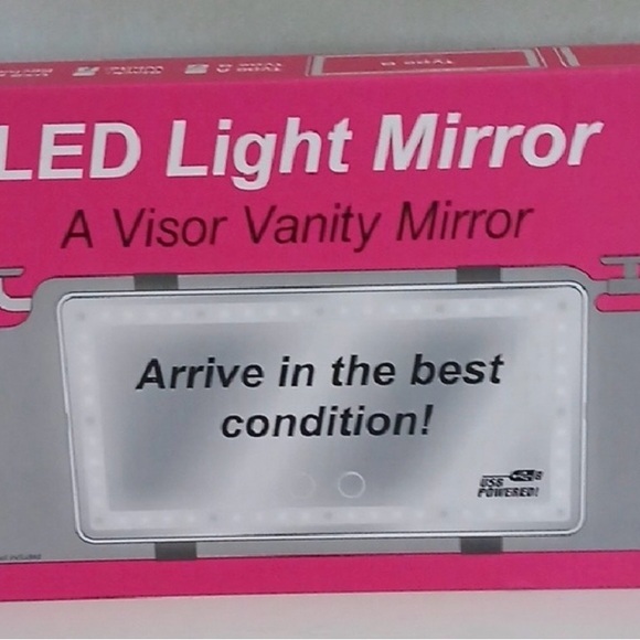 Other - Mirror LED Light Visor Vanity-NWT